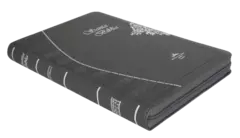 Biblia Reina Valera 1960 Mediana Letra Mediana Imitación Piel Gris [RVR065cZTI] - Distribuidores Cristianos