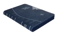 Biblia Reina Valera 1960 Mediana Letra Grande Imitación Piel Azul [RVR065cZTI] - Distribuidores Cristianos