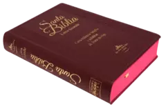 BIBLIA RVR052CLGPJRTI VINIL VINO CON INDICE CONCORDANCIA AMPLIA - Distribuidores Cristianos