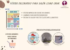 POSTERS PARA CLASE BIBLICA- LA ORACION - comprar en línea