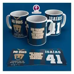 TAZAS PARA EQUIPO - ISAÍAS 41