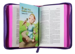 BIBLIA AMIGOS POR SIEMPRE ROSA CON CIERRE 96 ILUSTRACION A COLOR VR022cPZLMaPJR - comprar en línea