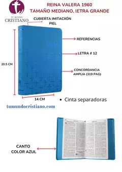 BIBLIA RVR065CLG ET CIELO AZUL