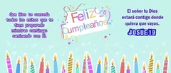TAZAS DE CUMPLEAÑOS -EL SEÑOR TU DIOS ESTARA CONTIGO en internet