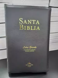 Biblia Reina Valera 1960 Mediana Letra Grande Imitación Piel Negro [RVR065cPJRZTI] - comprar en línea