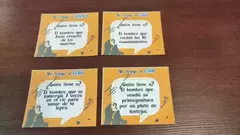 JUEGO DE TARJETAS: YO TENGO A QUIEN TIENE A - comprar en línea