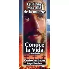 FOLLETOS 100 piezas Qué hay mas allá de la muerte.