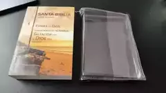 FORRO PLASTICO CON CIERRE EXCLUSIVO BIBLIA RUSTICA
