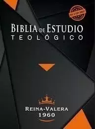 Biblia de Estudio Teológico Reina Valera 1960 Grande Letra Grande, Piel genuina Negro [RVR089cLGEETI-BET]