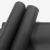 EMBORRACHADO PRETO FOSCO 0,9MM COM FUNDO EM MALHA
