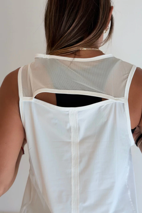 Musculosa llao | Blanco