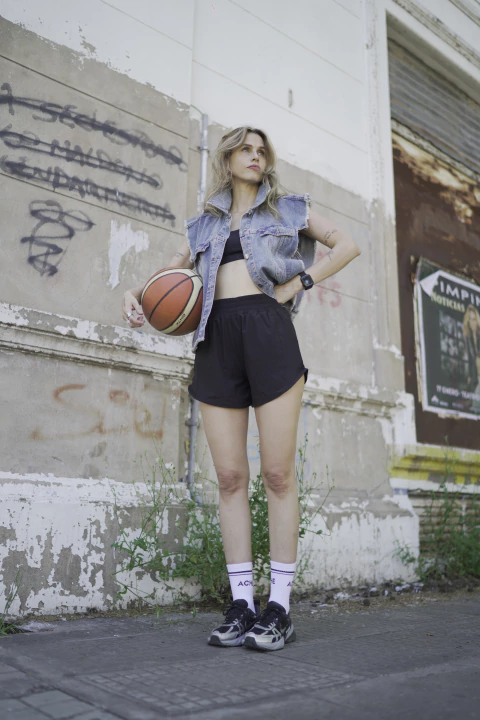 Short Air | Negro - comprar online