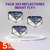 PACK 2x1 REFLECTORES SMART FLY®