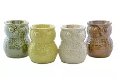 HORNILLO BUHO CERAMICA (701C)