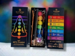 BOX KIT 7 CHAKRAS PREMIUM AROMANZA