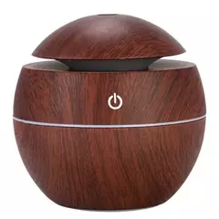 HUMIFICADOR SIMIL MADERA REDONDO USB - Aromas Akamai
