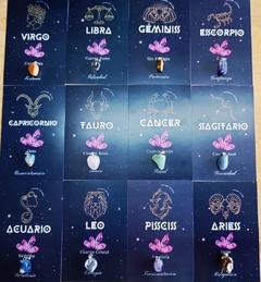 DIJES DE PIEDRA ZODIACALES