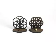 Porta Sahumerio Flor de la Vida - comprar online