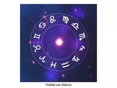 Paño de Tarot Zodiaco Chico 50 x 50 cm - Aromas Akamai