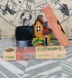 Sahumador ceramica Casita