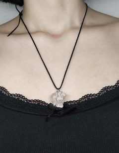 COLLARES PIEDRAS SEMI PRECIOSAS CON CORDON - comprar online