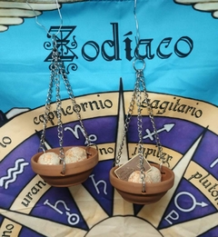 SAHUMADOR DE BARRO CHICO CON CADENA