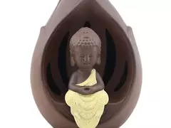 Porta Cono Niño Buda con Led Importada (651U) - comprar online
