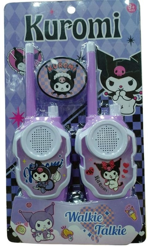 Blister Walkie Talkie Kuromi - comprar online