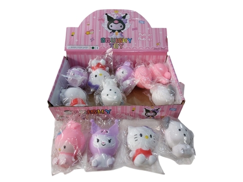 Caja x12 Squishy Sanrio Surtido - comprar online