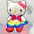 Peluche Sanrio Hello Kitty Azul Y Amarillo 25cm - comprar online