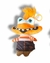 Peluche Llavero Intensamente Ansiedad