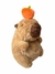 Peluche Capybara Con Zanahoria 20cm