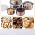 Kit 5 potes tigelas inox guarda alimento bowl na internet