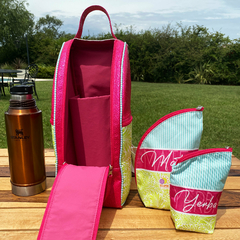 Mochila matera fucsia - tienda online