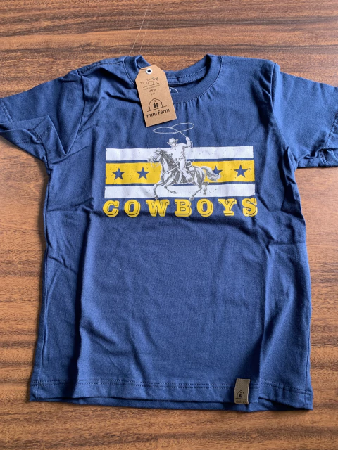 CAMISETA INFANTIL COWBOY na internet