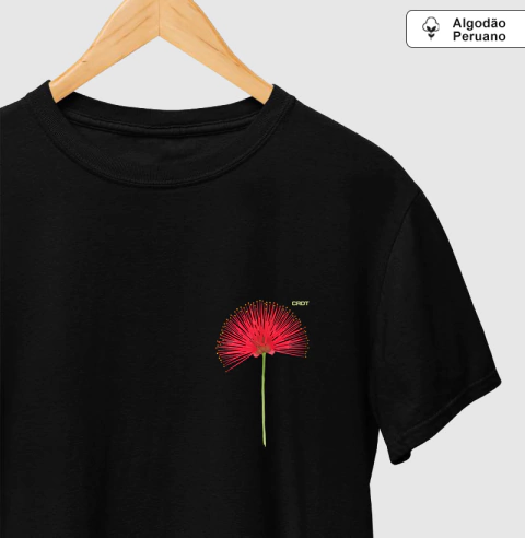 Caliandra Minimalista - Algodão Peruano