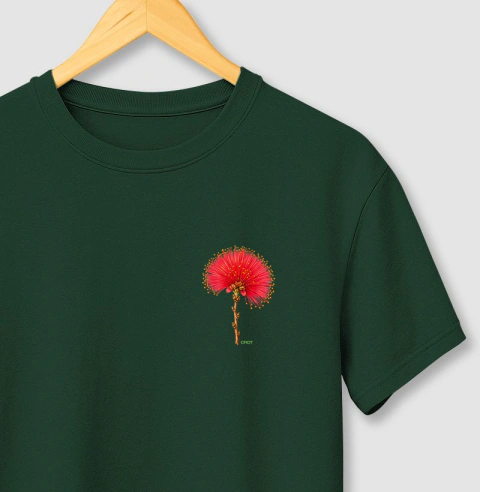 Camiseta Caliandra Minimalista
