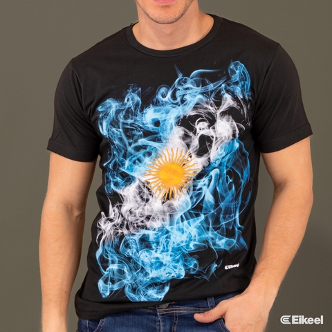 Remera Estampada ARGENTINA HUMO - comprar online