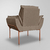 Kit 02 Poltronas Luxo Decorativa 12 Cores - Base Ferro Cobre - loja online