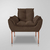 Kit 02 Poltronas Luxo Decorativa 12 Cores - Base Ferro Cobre - Dávila Decor | Poltronas Exclusivas e Confortáveis 