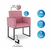 Poltrona Moderna Recepção/salão - Base de Ferro Preto - comprar online