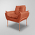 Kit 02 Poltronas Luxo Moderna 12 Cores - Base Ferro Rose - Dávila Decor | Poltronas Exclusivas e Confortáveis 