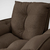 Poltrona Decorativa Recepção de Luxo - Base de Ferro Cinza - loja online
