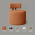 Kit 02 Poltronas Sala Orgânica Almyra - Tecido Boucle