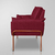 Kit 02 Poltronas Luxo Decorativa 12 Cores - Base Ferro Cobre - Dávila Decor | Poltronas Exclusivas e Confortáveis 