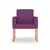 Kit 02 Poltronas Escritório 14 Cores - Base Ferro Rose - Dávila Decor | Poltronas Exclusivas e Confortáveis 