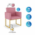 Kit 02 Poltronas Cadeira sala Decorativa- Base Ferro Dourado na internet