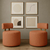 Kit 02 Poltronas Sala Orgânica Almyra - Tecido Boucle - comprar online