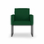 Kit 02 Poltronas Moderna sala Decorativa - Base Ferro Preta na internet