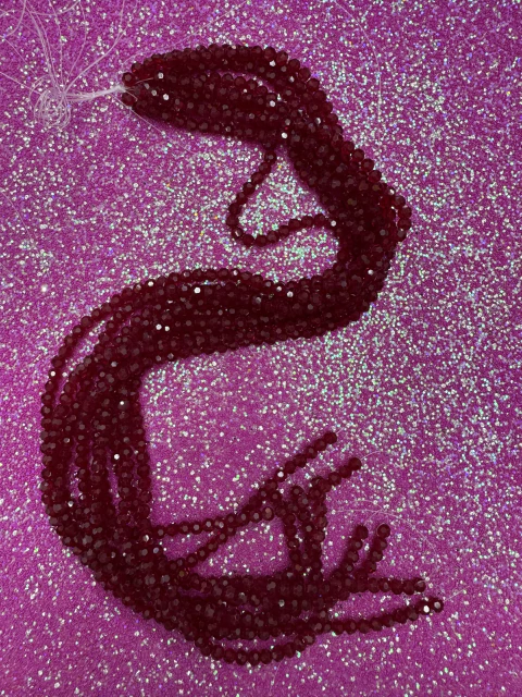 Tira Cristal de Roca Bordo 6mm